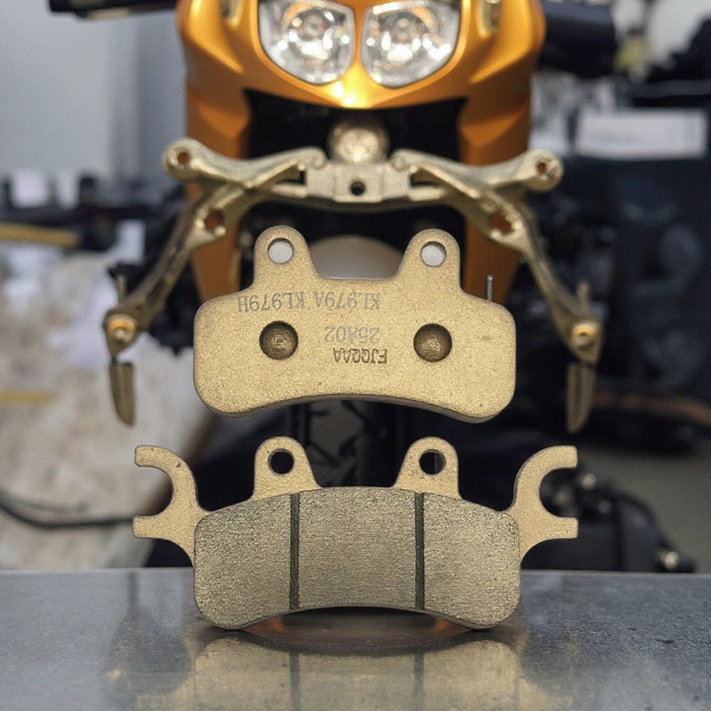 Wholesale Sintered Motorcycle Accessories Wear Resistance Good Braking Effect High Motorcycle Brake Pad