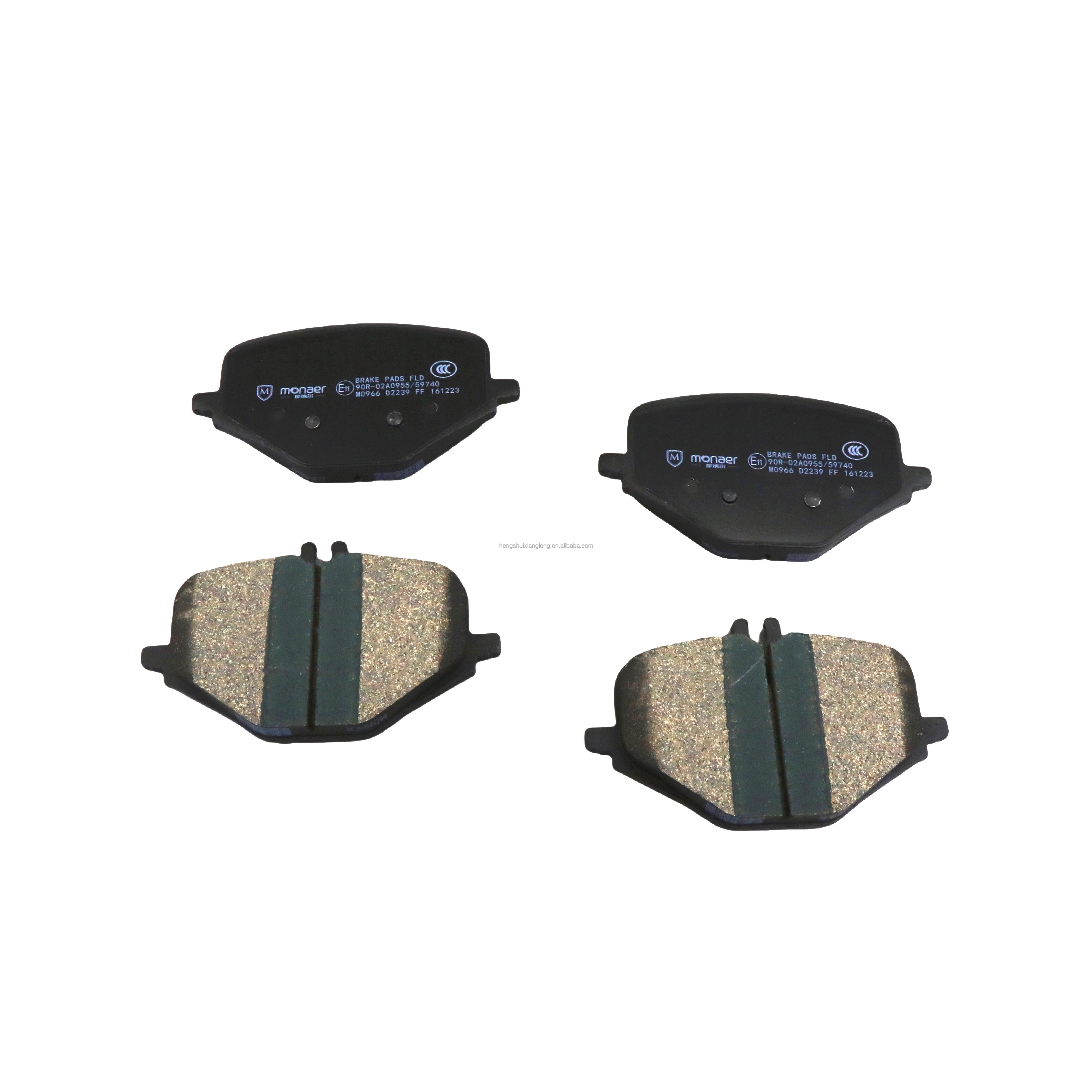 D2239 Monaer Ceramic Brake Pads High Quality No Noise, Low Dust Brake Pad
