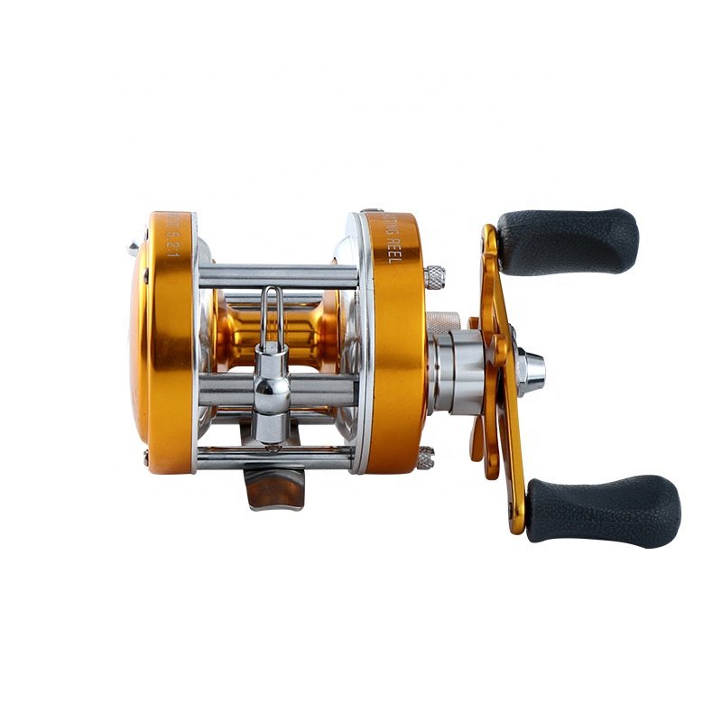 RISING China Factory Full Metal 5.2:1 Big Game Deep Sea Cable Trolling Fishing Drum Reel for Saltwater