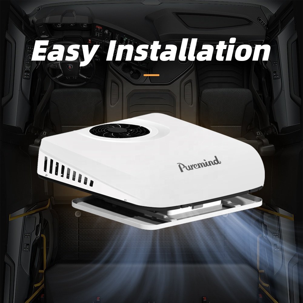 Puremind Factory Price 12v24v Air Conditioning Systems RV Rooftop Caravan Camper Car Truck Air Conditioner