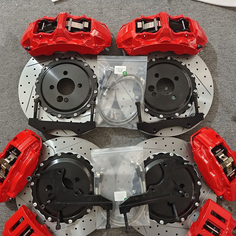 High Performance Brake Calipers Front 6 Pot GT6 and Rear 4 Pot F50 Modified Kit for bmw Mini Toyota Fortuner