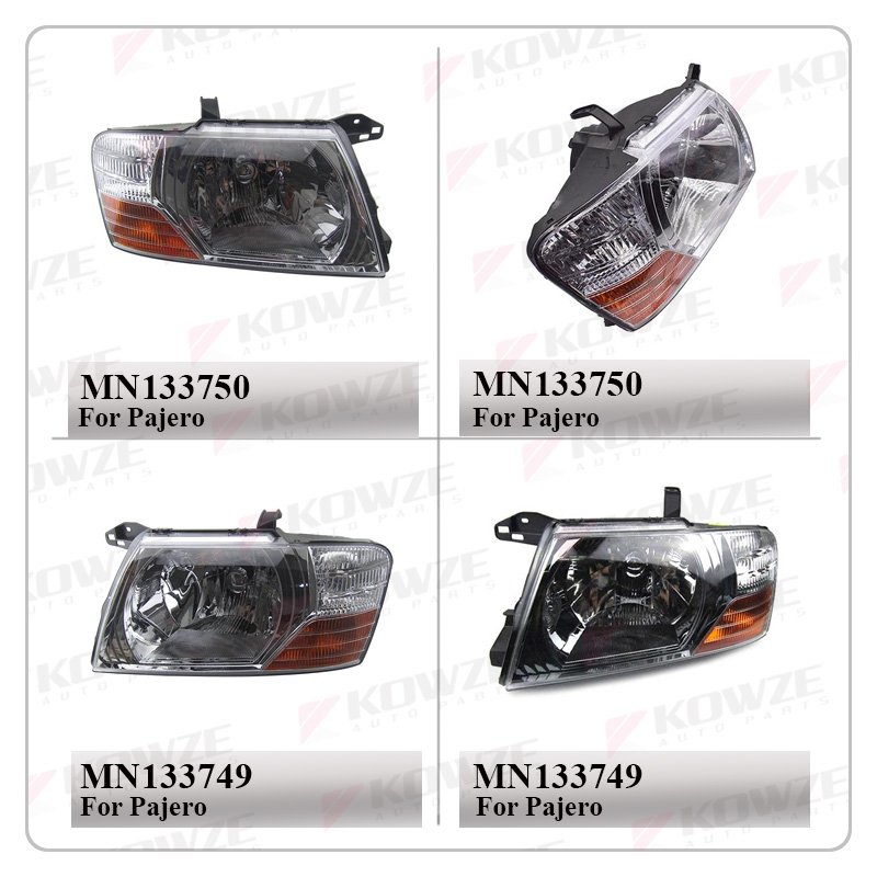 Automotive Headlight Kit for Mitsubishi Grandis 2003-2011 NA4W 8301B901 for Pajero L200 Toyota Hilux Navara Ford Ranger