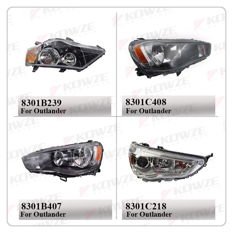 Automotive Headlight Kit for Mitsubishi Grandis 2003-2011 NA4W 8301B901 for Pajero L200 Toyota Hilux Navara Ford Ranger