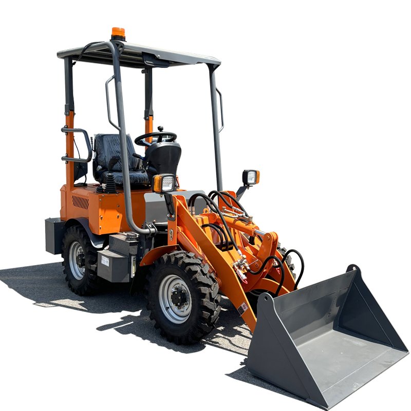 Chinese Manufacturer 0.4-2 Ton Wheel Loader Electric Loader Mini Loader Farm Garden Dump Forklift for Sale