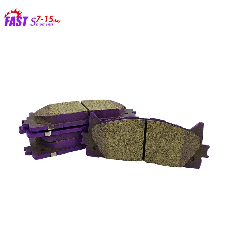 High Quality Car Brake Pads for Toyota Cars Spare Parts Systems Brake Pads Manufacturer D1293 Performance Brake Pad