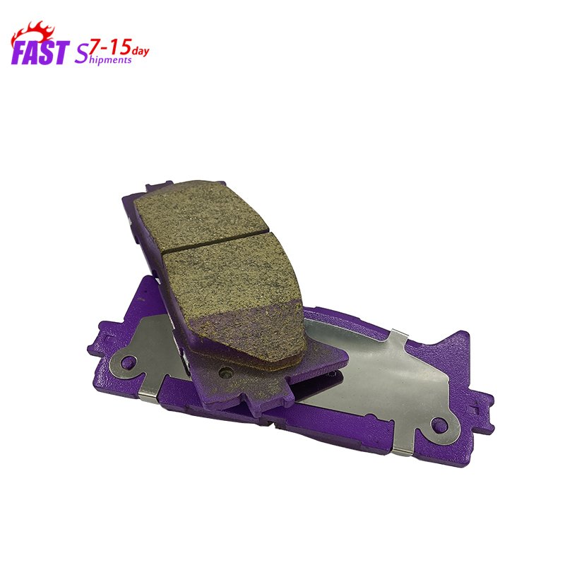 High Quality Car Brake Pads for Toyota Cars Spare Parts Systems Brake Pads Manufacturer D1293 Performance Brake Pad
