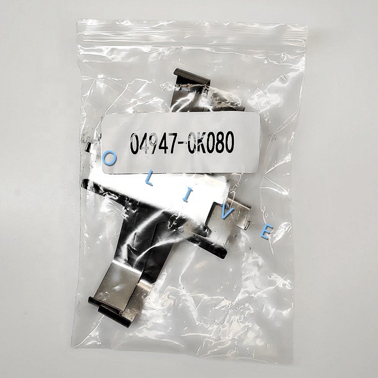 Genuine Front Disc Brake Caliper Fitting Kit Clips 04947-0k080 For Toyota