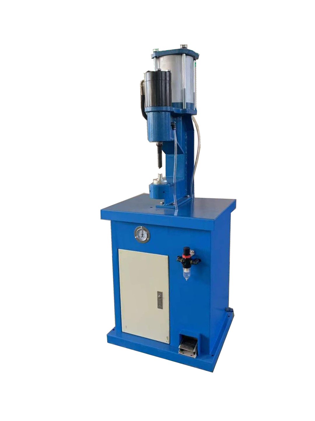 QYM-6 Pneumatic Hydraulic Brake Shoes Riveting Machine for Truck Repair