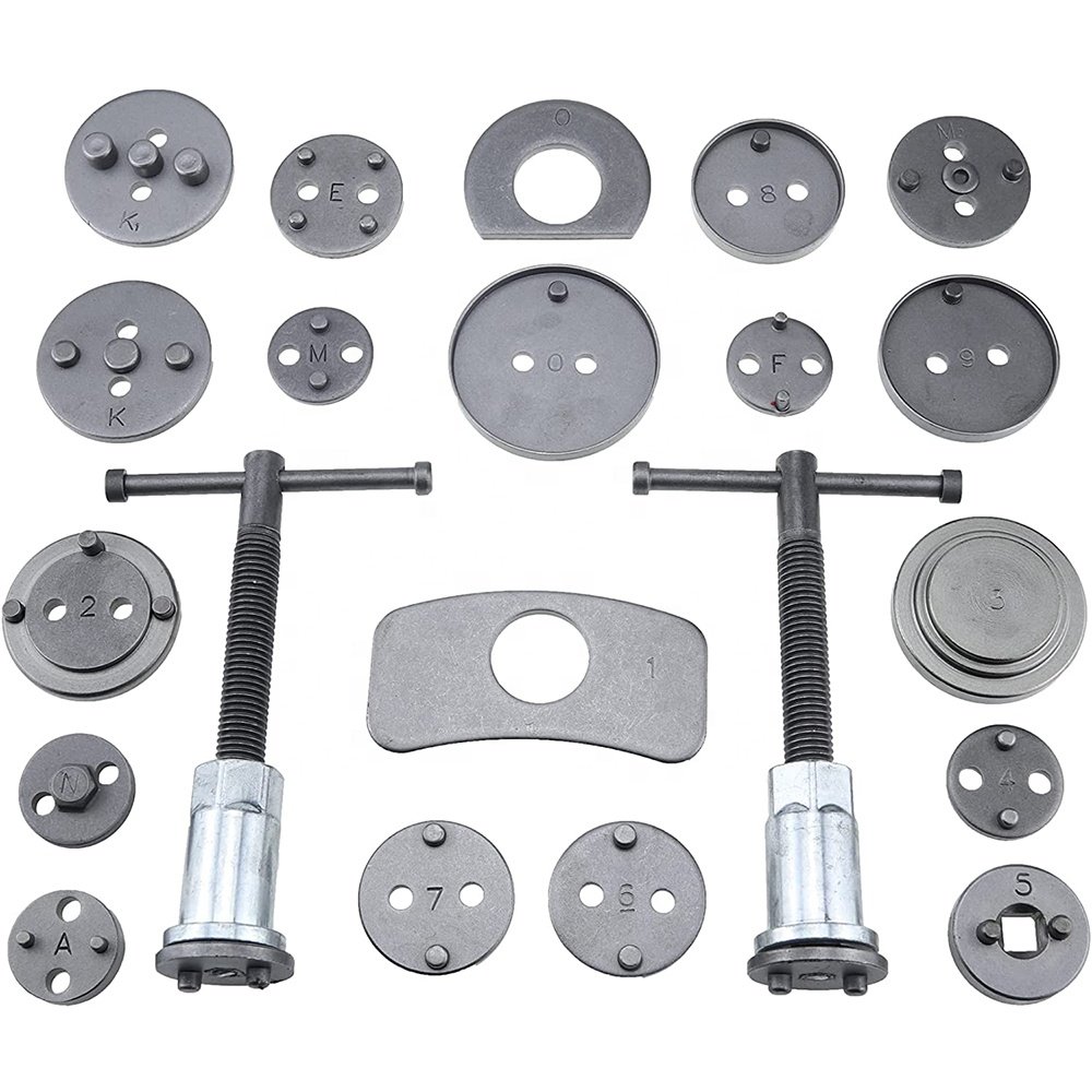VIKTEC China Auto Tool 21pcs Brake Pad/Caliper Piston Wind Back Repair Tool Kit(VT01027)