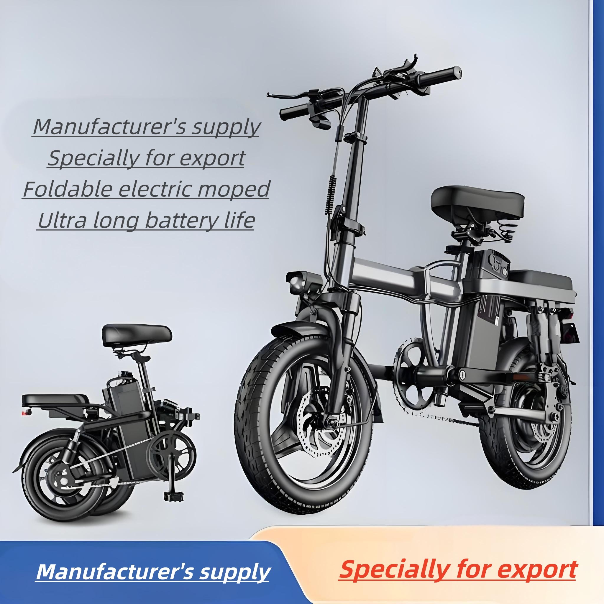 Mobility Electric Vehicle 3 Wheel Electric Tricycle for Disable Motorized Tricycle Folding Electric Tricycle Electric Scooter