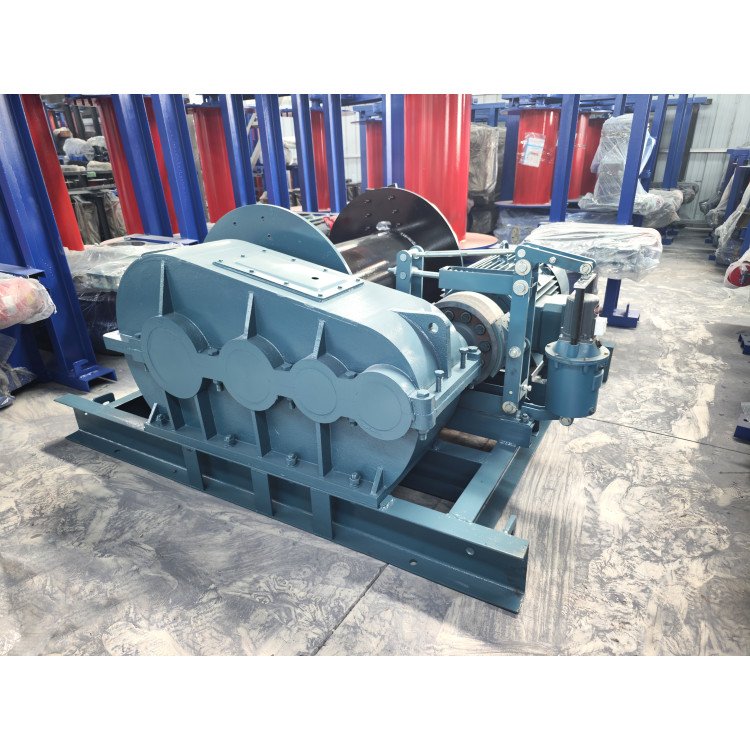 Pickup Truck Crane With Cable Winch 40 Ton Hydraulic Winch Electric Motor Pulley Winch