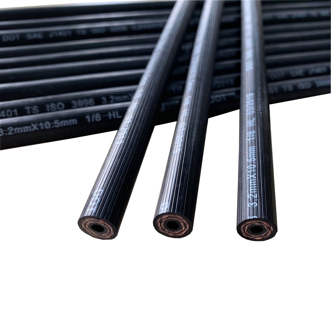 Auto Brake Hoses Rubber Products Brake Tubes for Cars Brake System Clutch Tubing SAE J1401 1/8