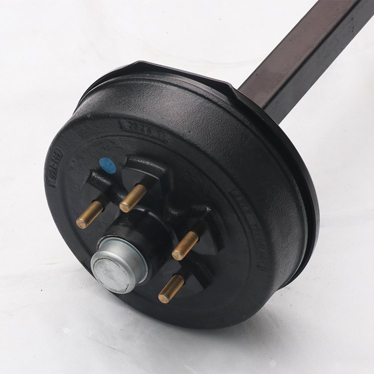 Professional Australian Market 1500Kg 10'' Hydraulic Brake 5 Bolt 4.5'' Drum Trailer Parts & Accessories Trailer Axle