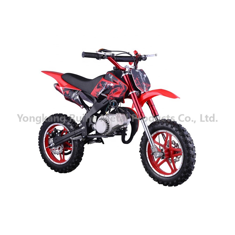 High Standard Cheap Petrol 49cc Two Stroke Aluminum Motorcycle Easy Control Mini Bike
