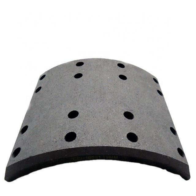 Commonly MS Numerous Series of Heavy Duty European Truck Brake Linings Truck Drum Brake Linings 19931/19932/19933/ SV41