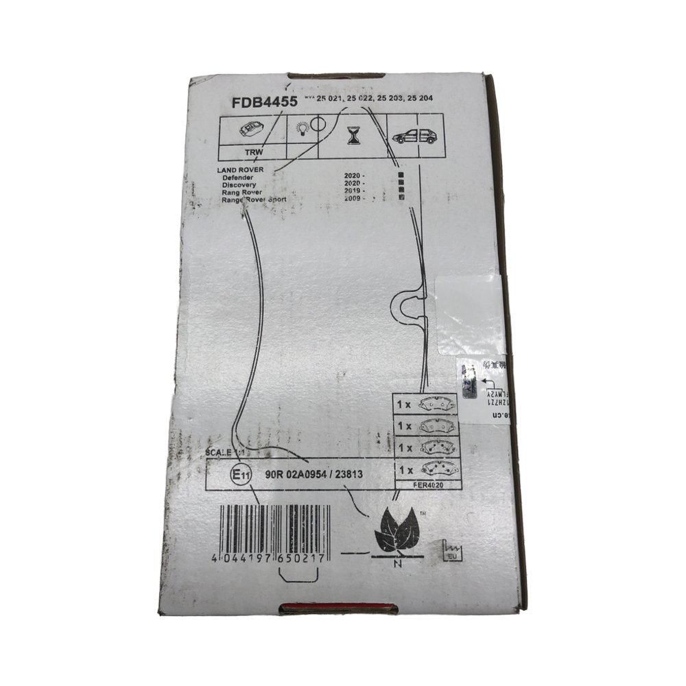 MAGISTER FERODO Factory Wholesale Brake Pads LR016962 LR051626 LR021253 New Condition Semi-Metal Material Land Rover Range Disc