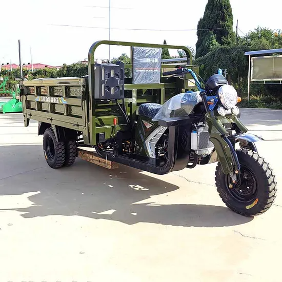 with Spacious Cargo Capacity for Delivery Tipper Motor Cargo Motorized 5 Wheel Gasoline Powered Heavy Duty Tricycles 350cc