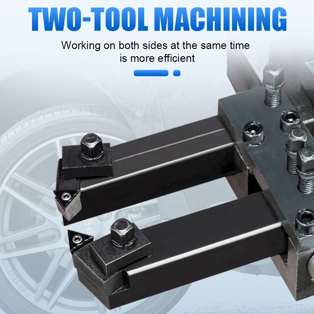 Xinjintuo Automatic Vertical Medium Duty Metal Combination Brake Disc Drum Lathe Machine
