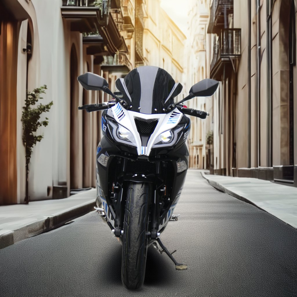 2021 Wholesale 400CC Racing Motorcycles High Speed XIAONIU 200CC 250CC Water Cooling EFI 4 Stroke Engine with ABS Gas