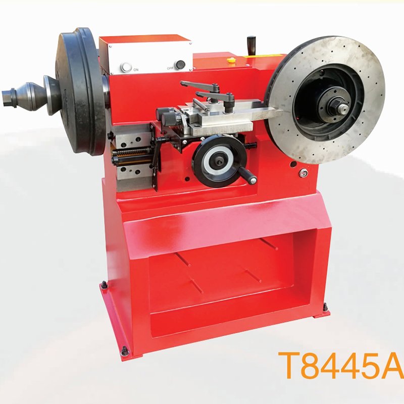 High Quality T8445 T8445A Brake Disc and Drum Cutting Lathe Machine for Car Manufacturer