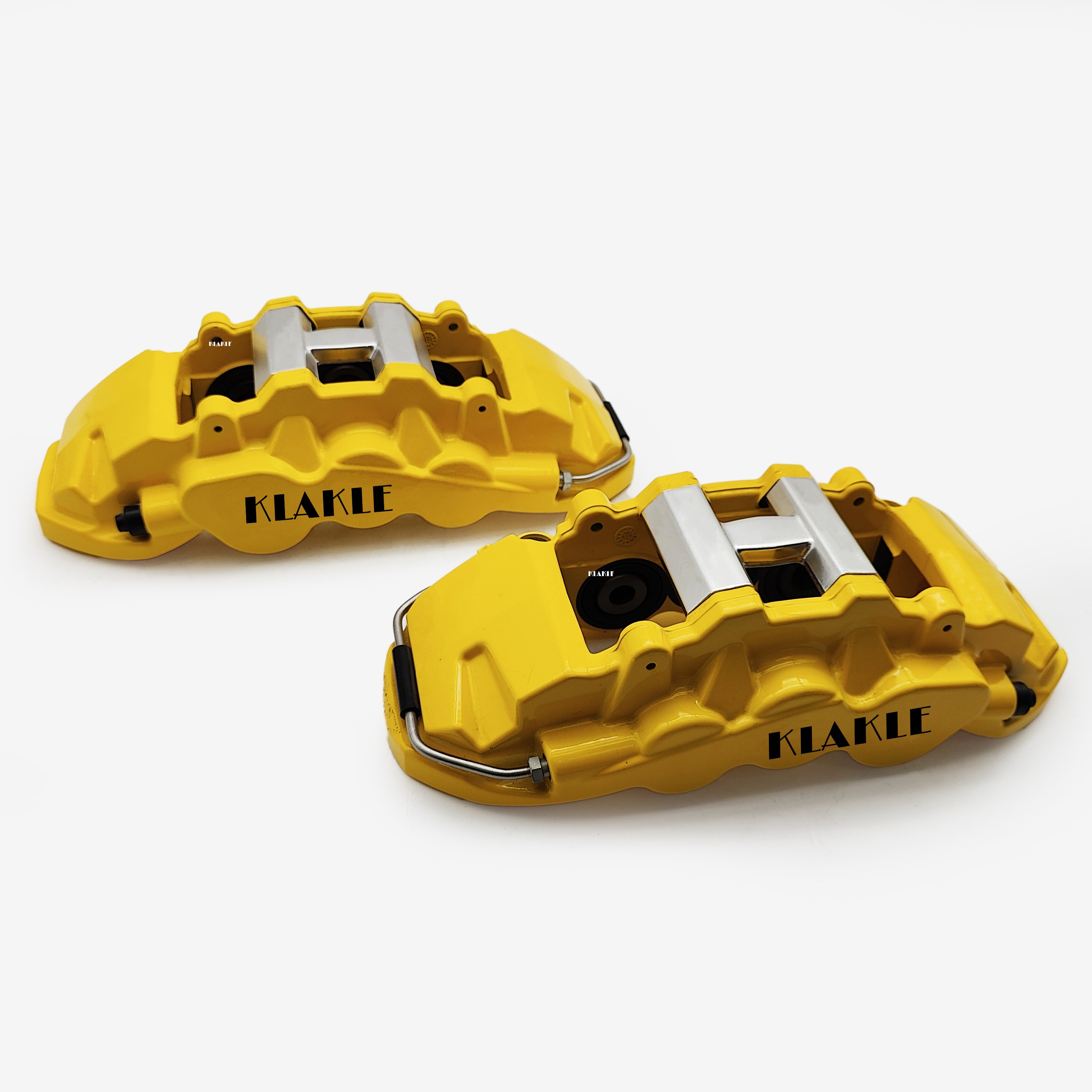KLAKLE Newest Designer Red Brake Caliper 8520 Brake Kit Fit Front Wheel 18 Inches for Subaru WRX
