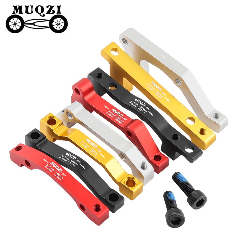 19192 MUQZI MTB Fork Frame Disc Mount Rotor Adapter Bike Brake Caliper Bracket PM/IS Converter Bicycle Disc Brake Adaptor