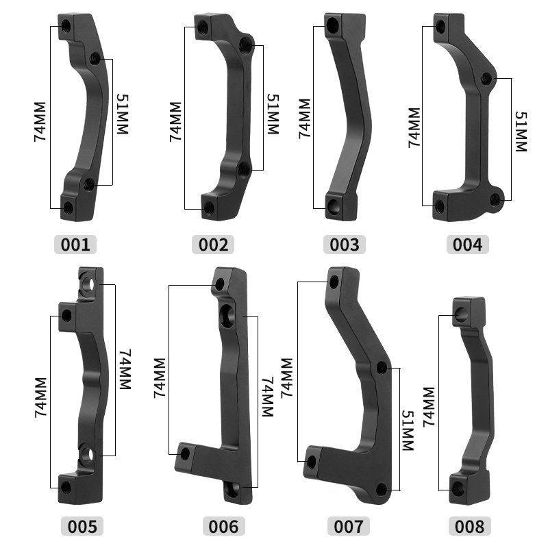 19192 MUQZI MTB Fork Frame Disc Mount Rotor Adapter Bike Brake Caliper Bracket PM/IS Converter Bicycle Disc Brake Adaptor