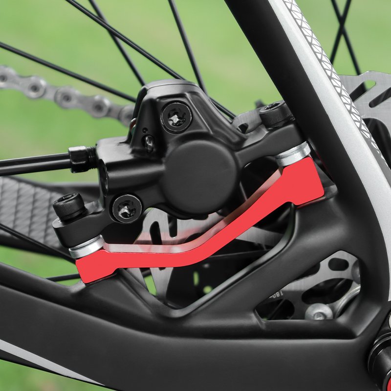 19192 MUQZI MTB Fork Frame Disc Mount Rotor Adapter Bike Brake Caliper Bracket PM/IS Converter Bicycle Disc Brake Adaptor