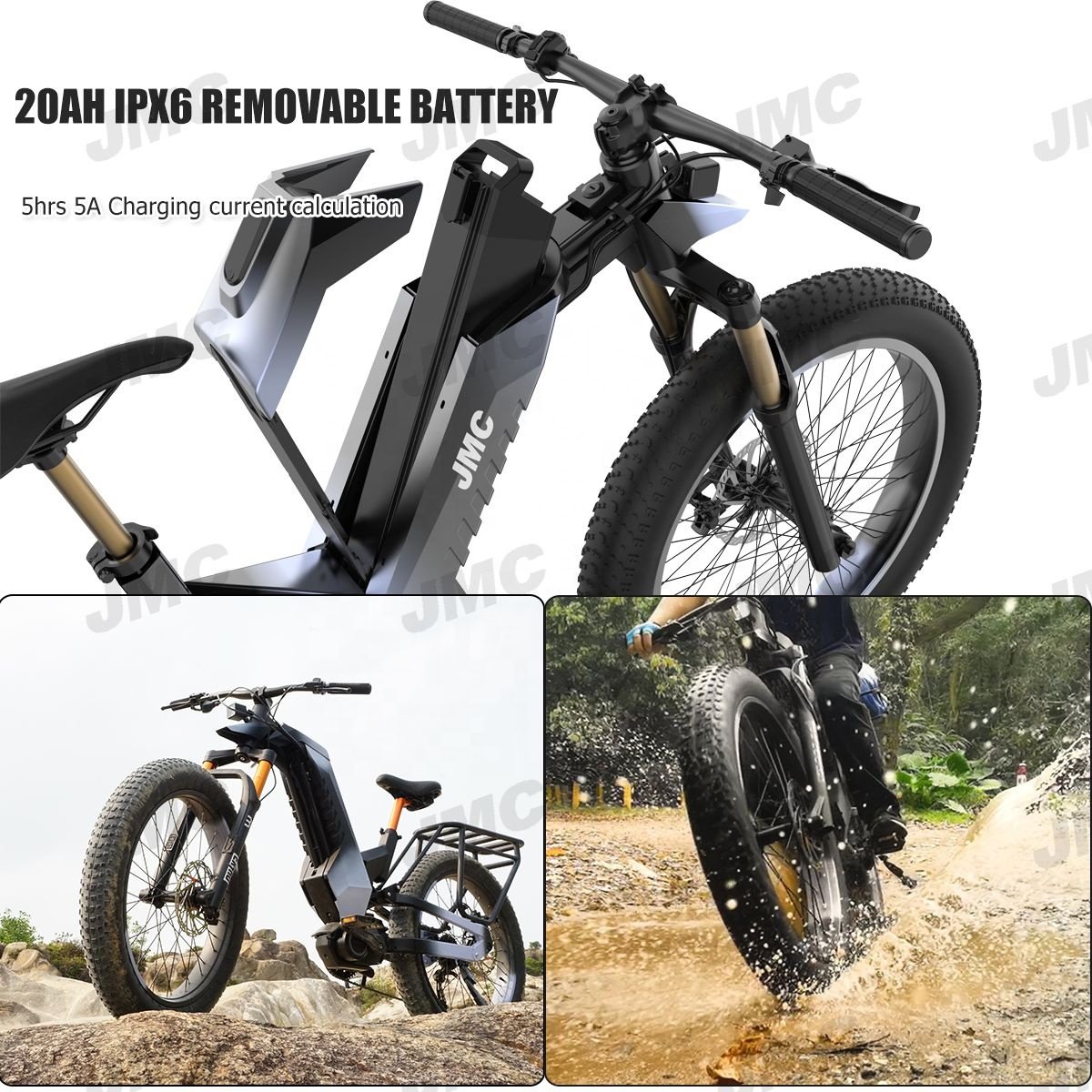 750W Dual Motor Electric Bicycle Torque Sensor 48V 26\" Tire Integrated Shimano Lithium Battery Beach Mountain Electric Bike