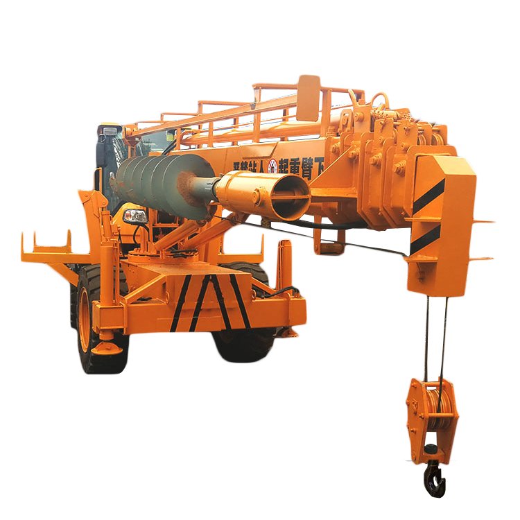 Off Road 4 Wheel 8 Ton Small Truck Mobile Rough Terrain Crane for Sale