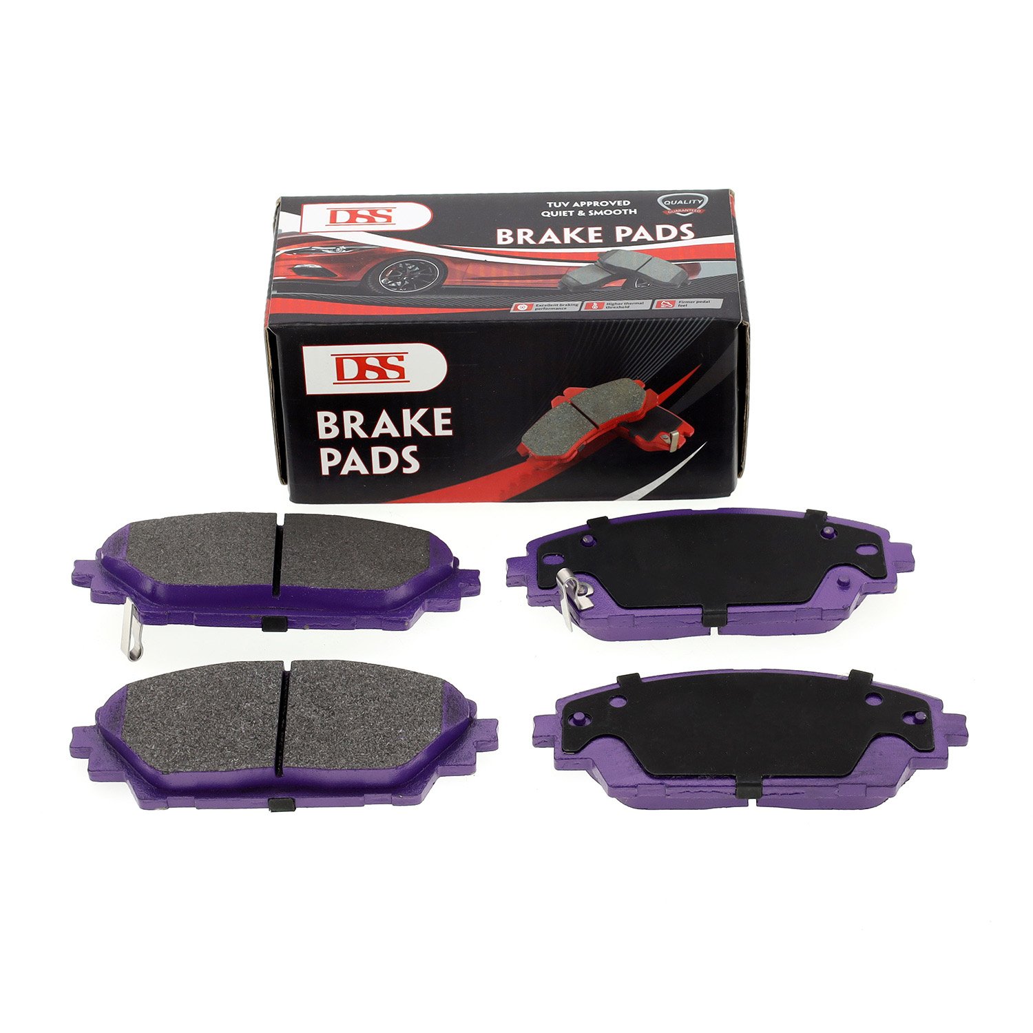 China Manufacturer Korea Car Parts Break Front Performance Ceramic Disc Auto Brake Pad 58101-2CA10 for HYUNDAI