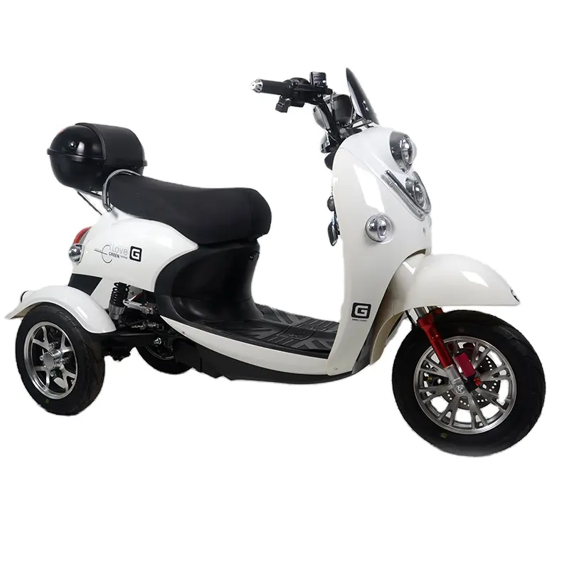 2024 New Arrival 3 Wheel Motorcycle High Speed Tricycle Motorcycle 60v 1200w High Power Electric Motorcycle for Adult