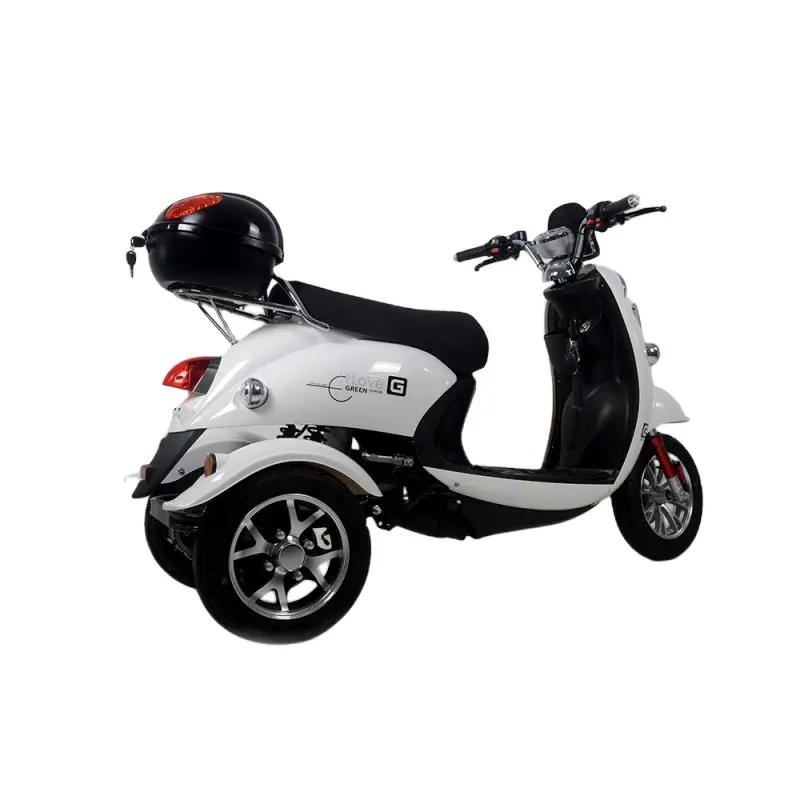 2024 New Arrival 3 Wheel Motorcycle High Speed Tricycle Motorcycle 60v 1200w High Power Electric Motorcycle for Adult