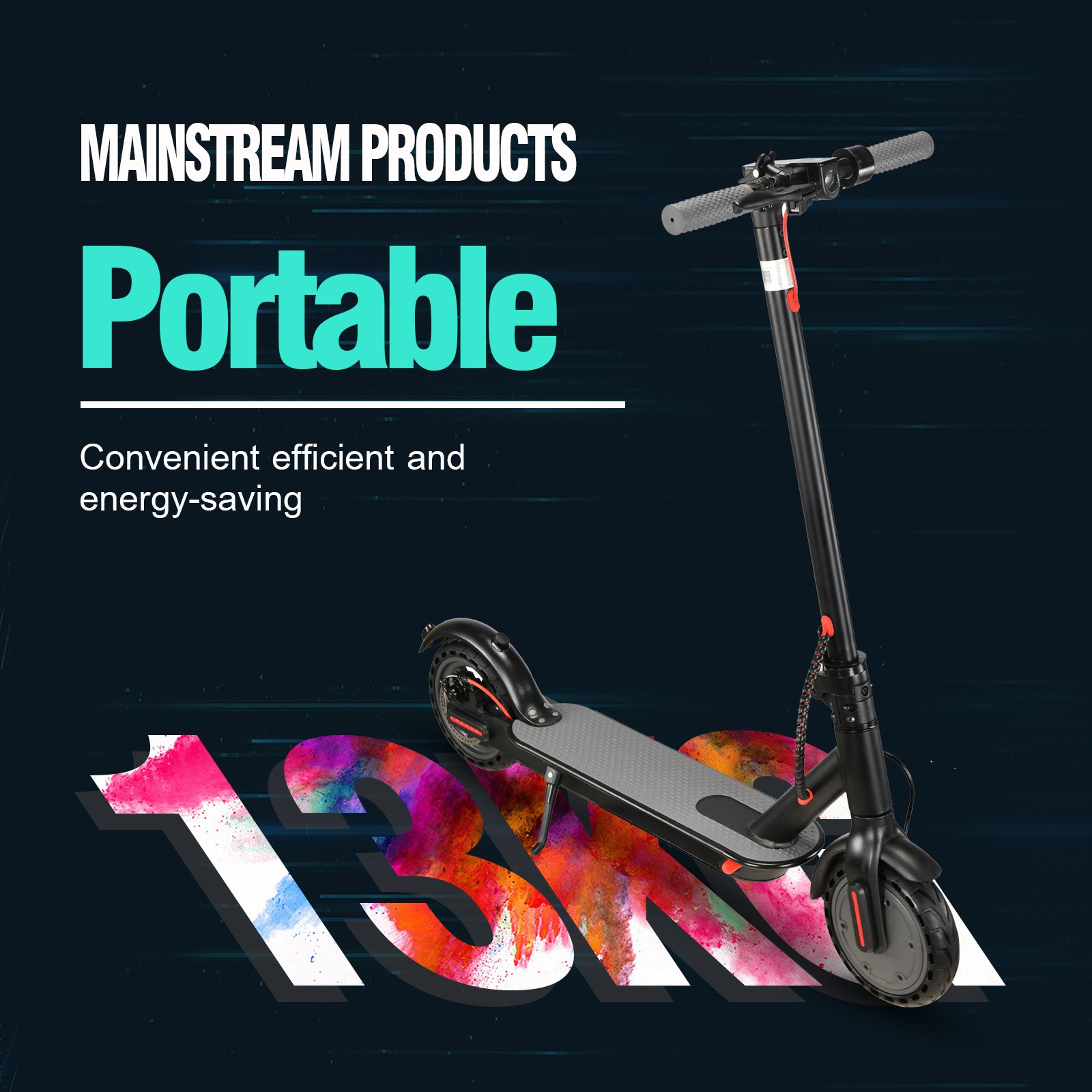 EU USA CA Warehouse Shipping 8.5-Inch 350W 36V10.4AH Portable M365 Two-Wheeled Electric Scooter Support App Bluetooth