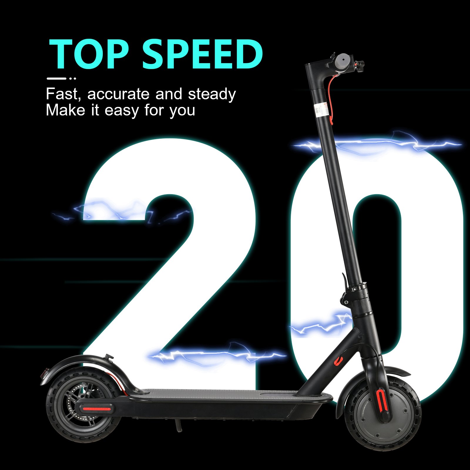 EU USA CA Warehouse Shipping 8.5-Inch 350W 36V10.4AH Portable M365 Two-Wheeled Electric Scooter Support App Bluetooth