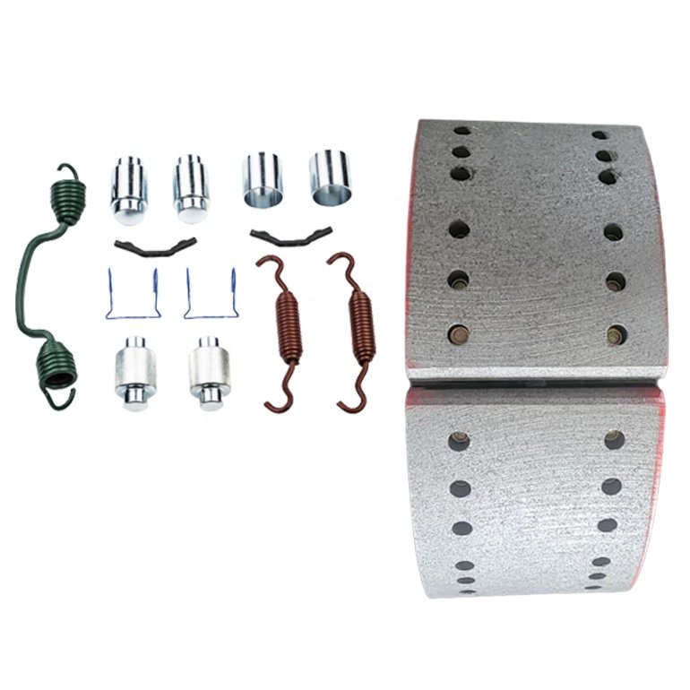 Rockwell Axle Parts Copper Rivets 4702 Brake Shoe with Repair Hardware Return Spring Kits A3222m2223