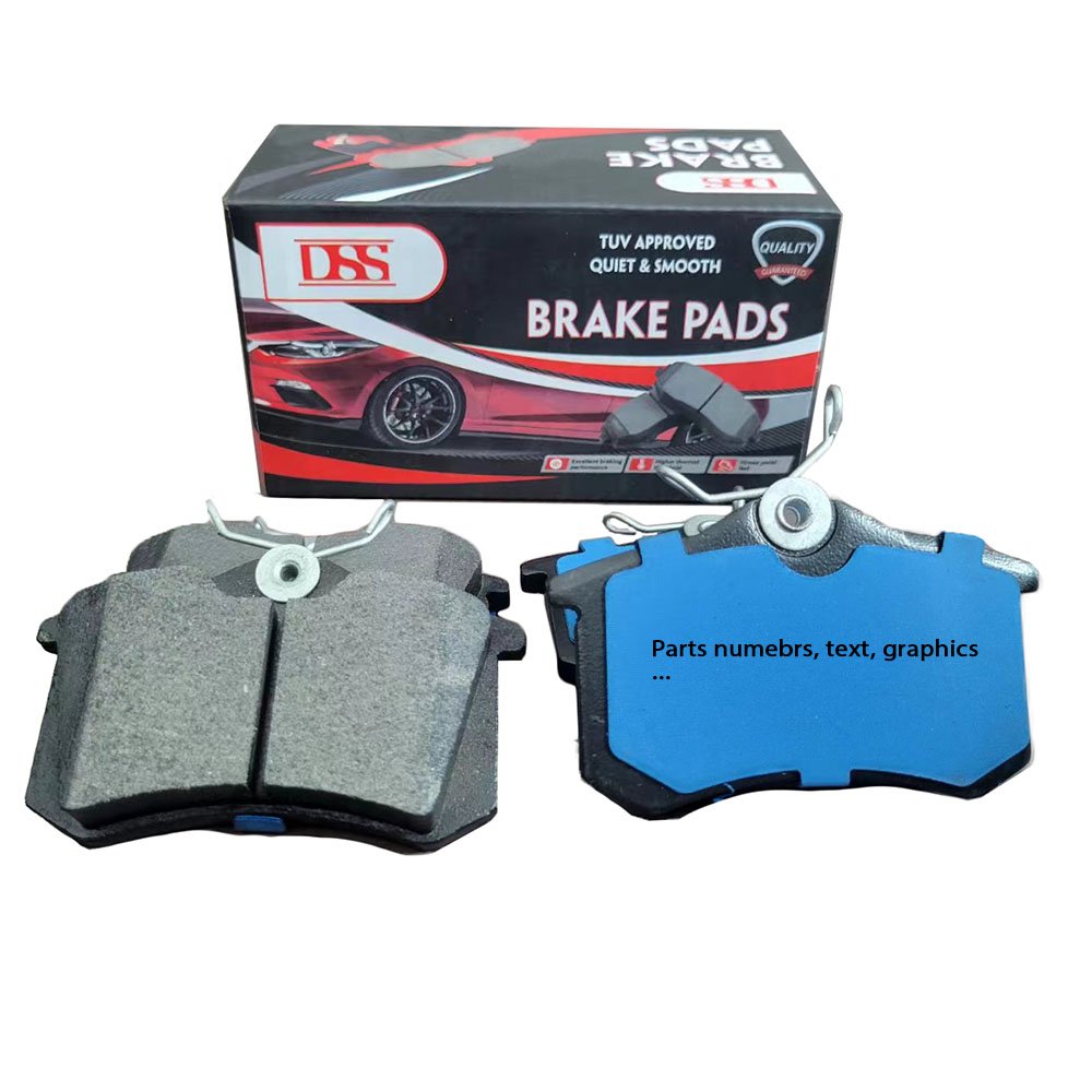 Wholesale High Quality Carbon Ceramic Material Front Brake Disc Brake Pads Brake Shoes