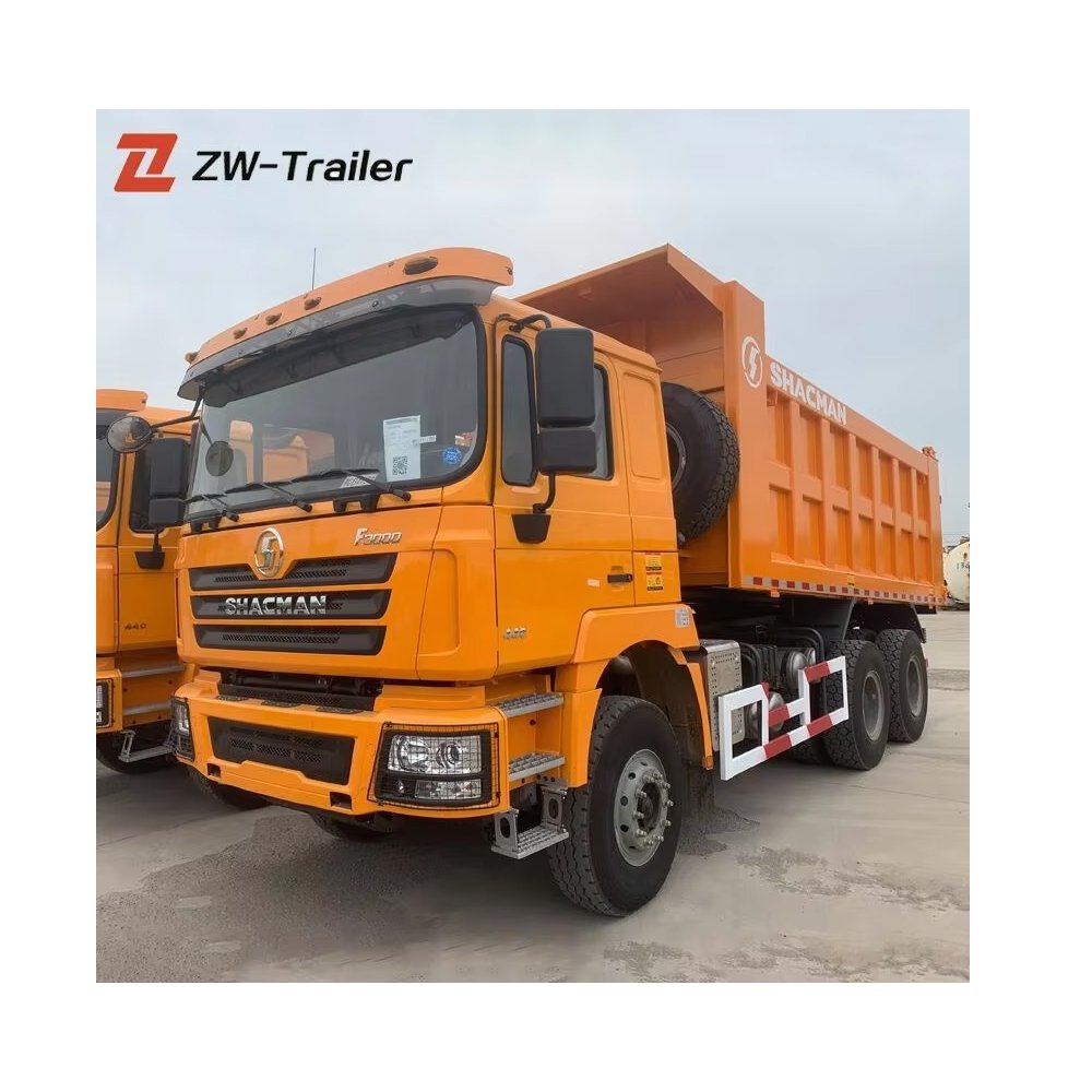 6X4 Used Shacman Dump Truck Used Tipper Dumper Trucks Shacman for Sale