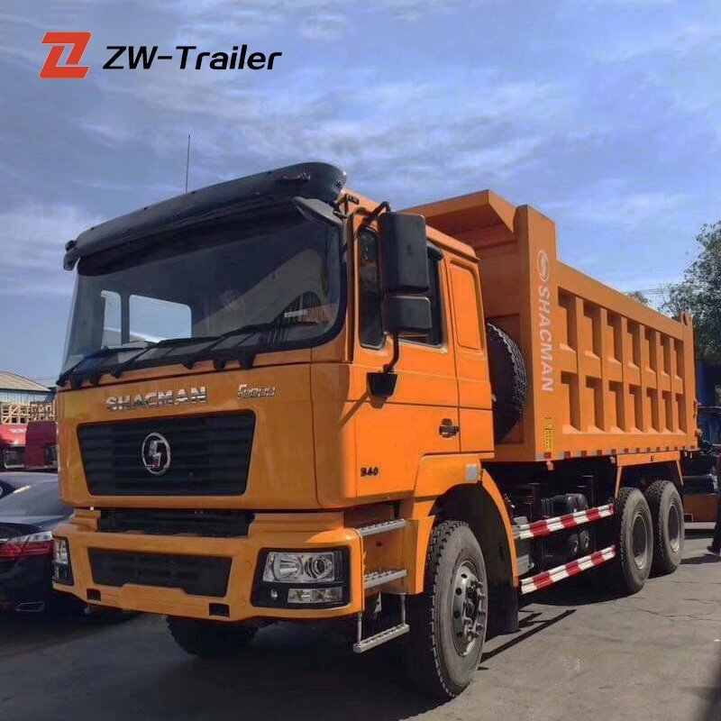6X4 Used Shacman Dump Truck Used Tipper Dumper Trucks Shacman for Sale