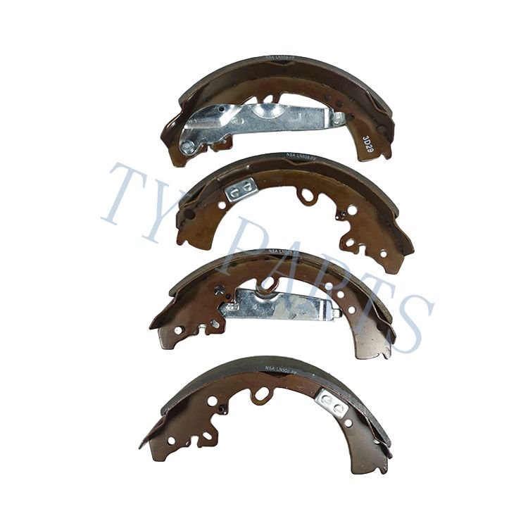 4WD Pickup Auto Rear Drum Brake Shoe Set 04495-0K120 for 1GD 2GD KUN51 GUN126
