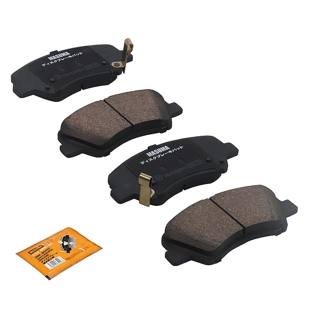 MASUMA MS-K0025N Japan Factory Ceramic Spare Car Parts Auto Brake Pads 58101-3XA00 58101-1SA30 for KIA RIO & HYUNDAI ACCENT