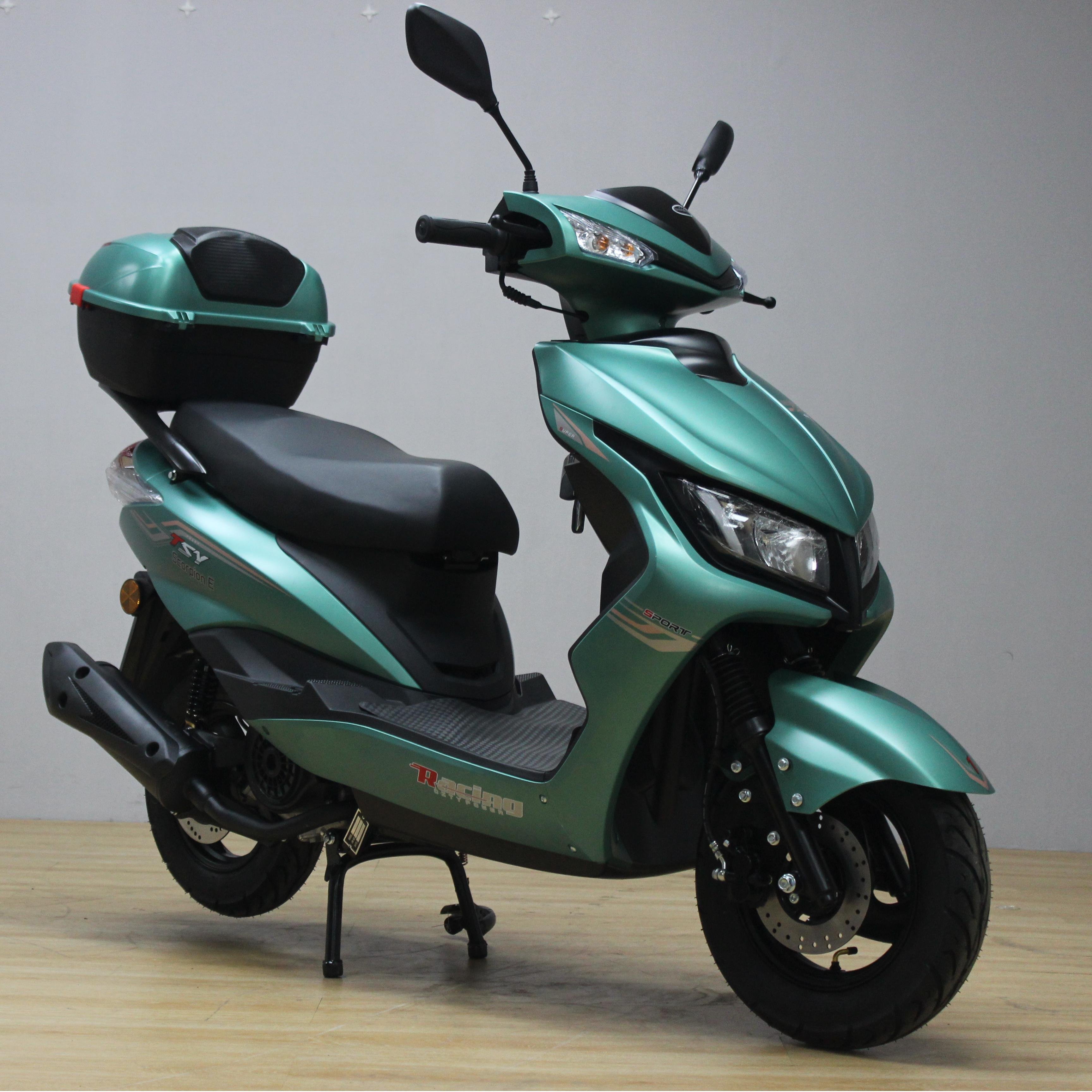 M8 125cc Gas Scooter with CDI Ignition Gasoline motorcycle with Disc Brake Motorcycle