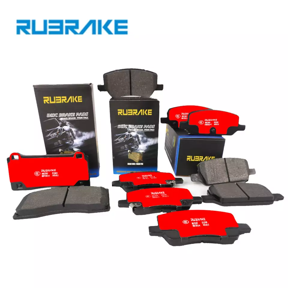 RUBRAKE RB2385 Factory Top Quality Can Manufacture Car Rear Ceramic Brake Disc Pads Padded Break Shoes