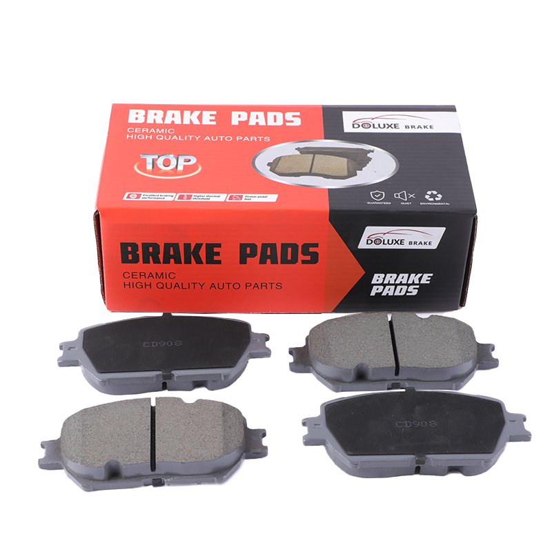 D242-7153 / 04465-21010/ 04465-02220 / AN-742K Front Brake Pad for Toyota COROLLA/ LEVIN / YARIS / AURIS / WISH / RAV4