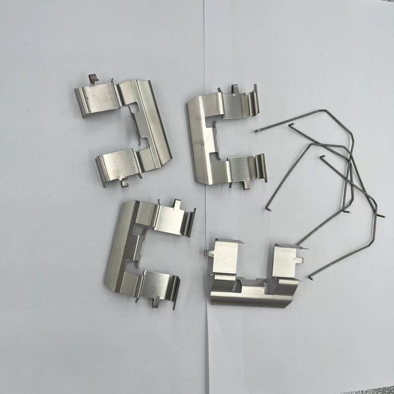 Front Anti-Noise and Clips Fit Brake Pills D1608 Repair Kit Stainless Steel Auto Brake Parts for ACURA 45022-SFE-J20