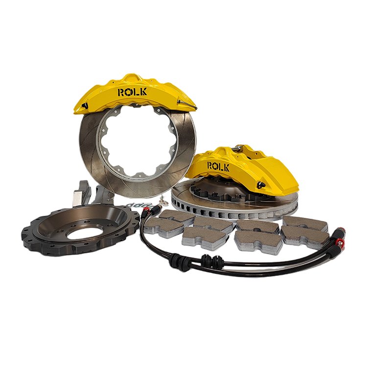 R8S 405 Cheap Price Personalized Customization Front Brake Kit 8 Piston Brake Kit for Audi A7 A8/LC200/GLS/X7/Alphard/Model Y S