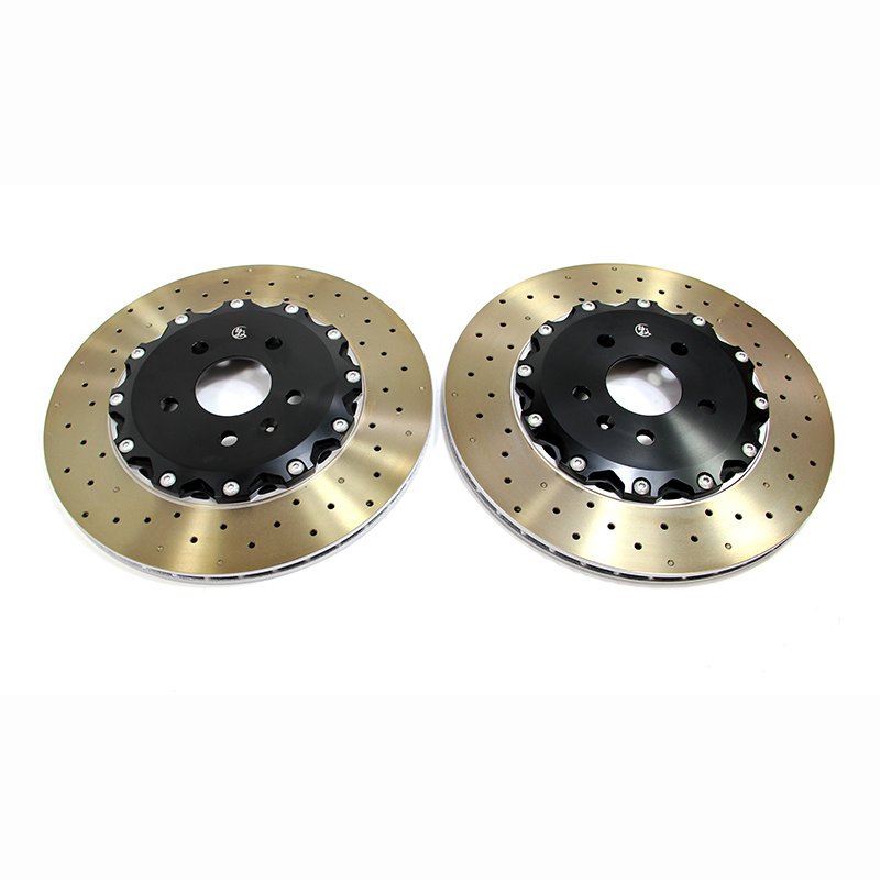 Custom Size 2 Piece Auto Car High Carbon Alloys Combination Brake Disc for Alfa Romeo932 Front OE#60652186