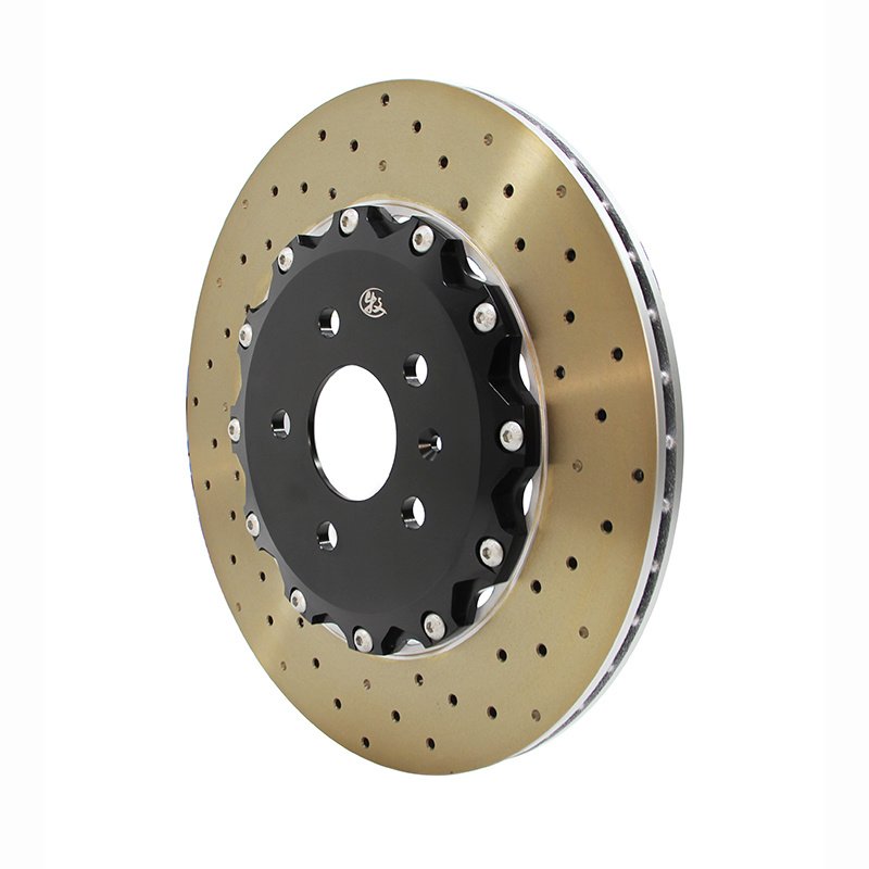 Custom Size 2 Piece Auto Car High Carbon Alloys Combination Brake Disc for Alfa Romeo932 Front OE#60652186