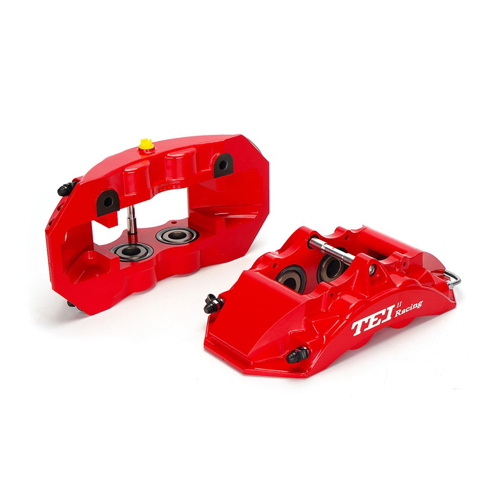 TEIRACING Front P40NS+ 4 Pot Split Forged 6068-T6 Aluminum Alloy Caliper