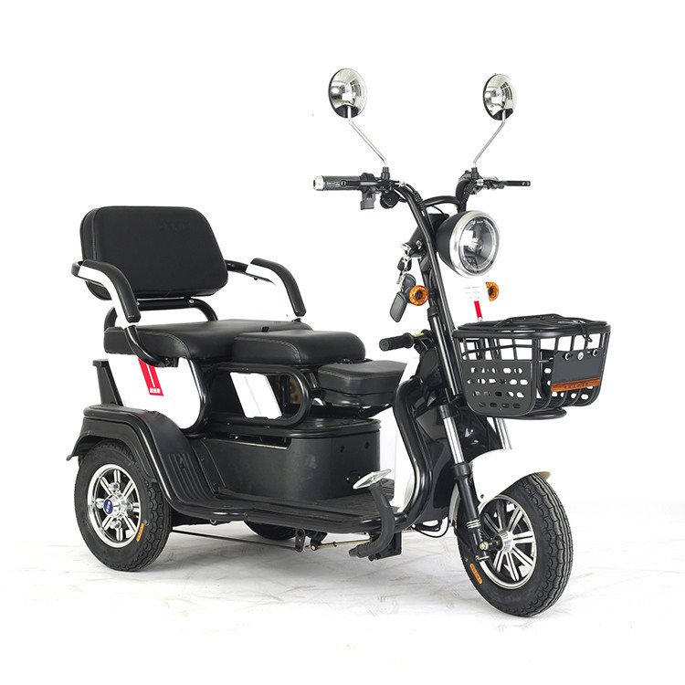 High Quality 500W 36V 3 Wheel Electric Cargo Bike Chinese Vintage Electric Cargo Tricycle With Basket